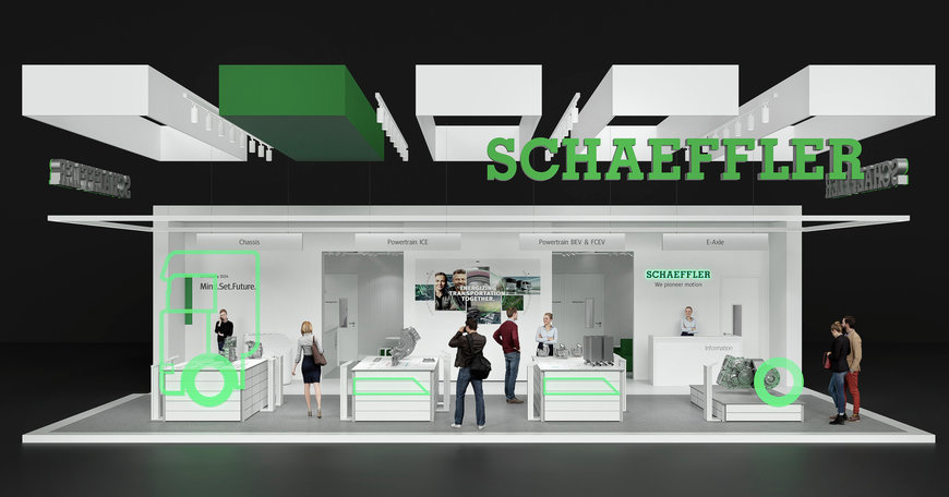 Schaeffler en la IAA Transportation: soluciones de accionamiento y chasis para un sector del transporte sostenible